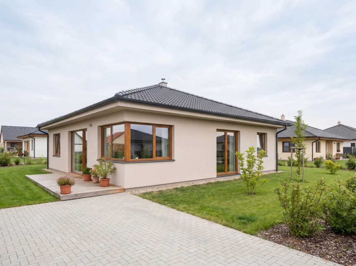 Bungalov v Hradci Králové