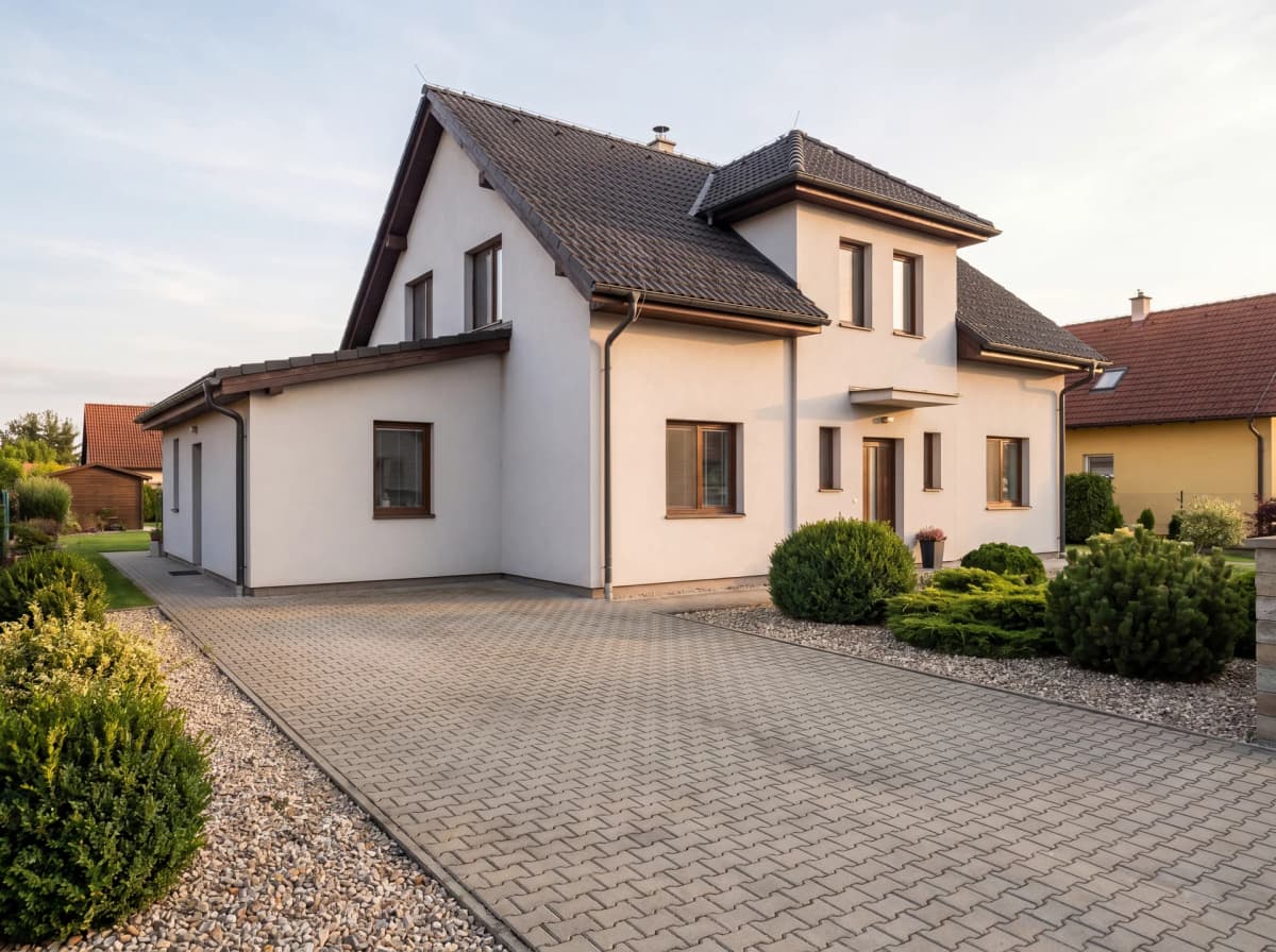 Velký dvougenerační dům v Holicích